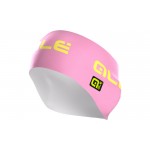 Alé Fleece Headband (AW15) - Pink/Yellow